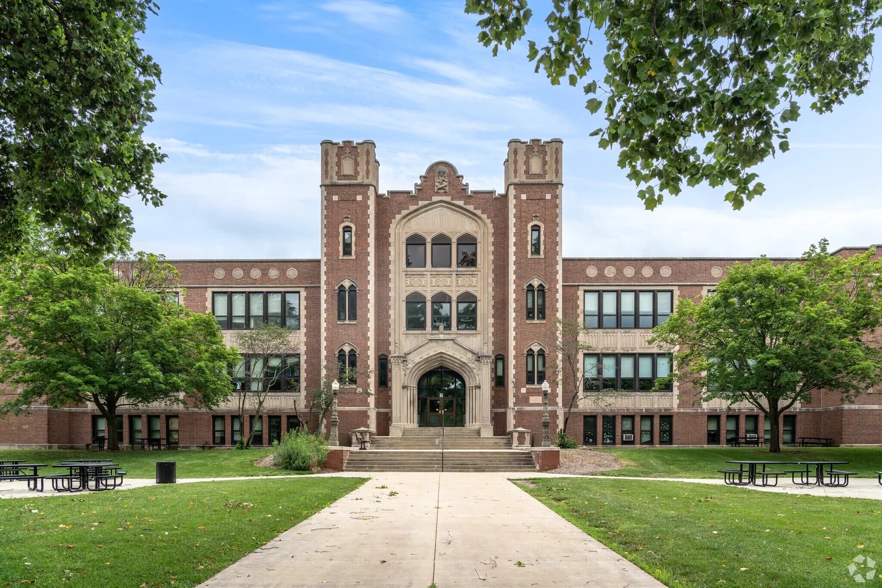 Urbana High School building